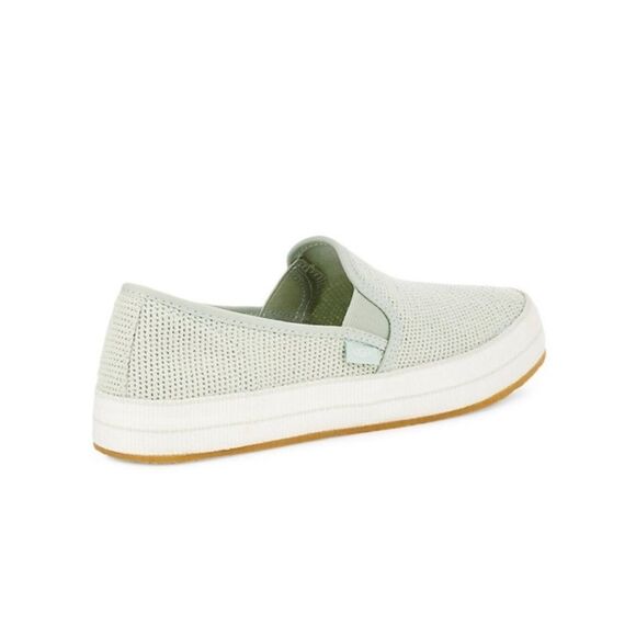UGG Women's Light Green Slip-On Flats - Picture 3 of 9
